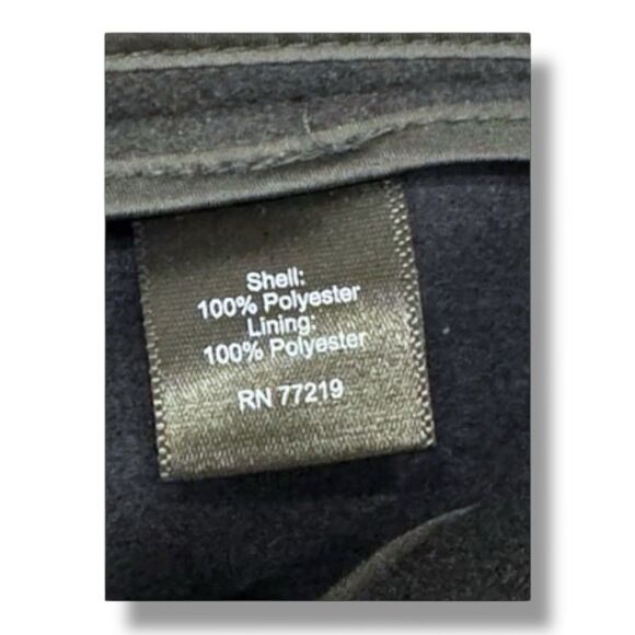 NWT Kenneth Cole Awearness Long Coat Navy Removable Bib Single Breast Men’s XL - Picture 13 of 14